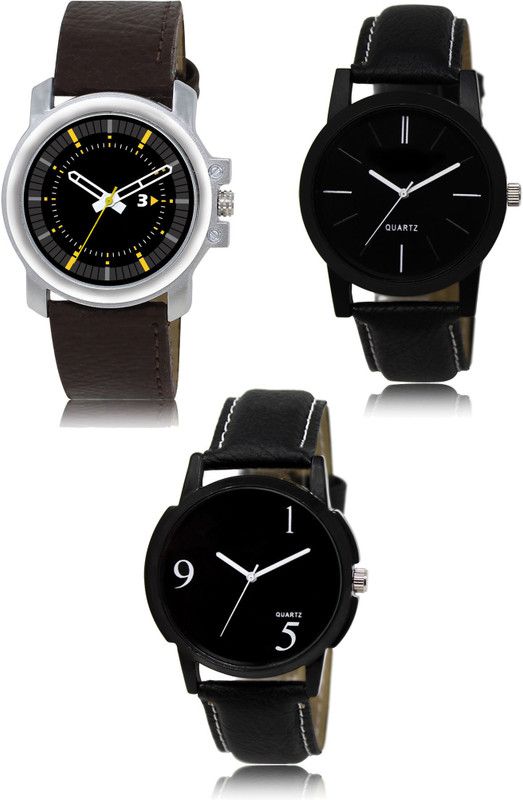 New latest Designer Combo of 3 Analog Watch - For Men 44-05-06