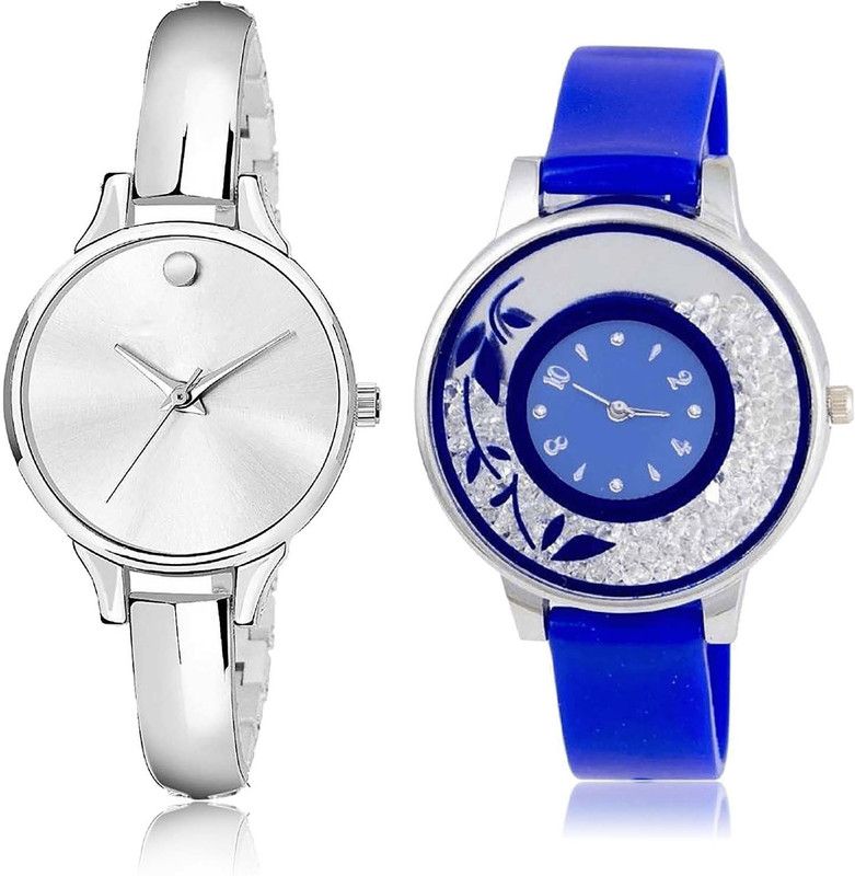 combo watch Analog Watch - For Men & Women Contemporary Stylish Flower Combo Watch For Girls And Women - G468-G87