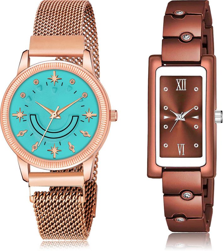 Analog Watch - For Women Brand New High Quality 2 Watch Combo For Women And Girls - GW69-G565