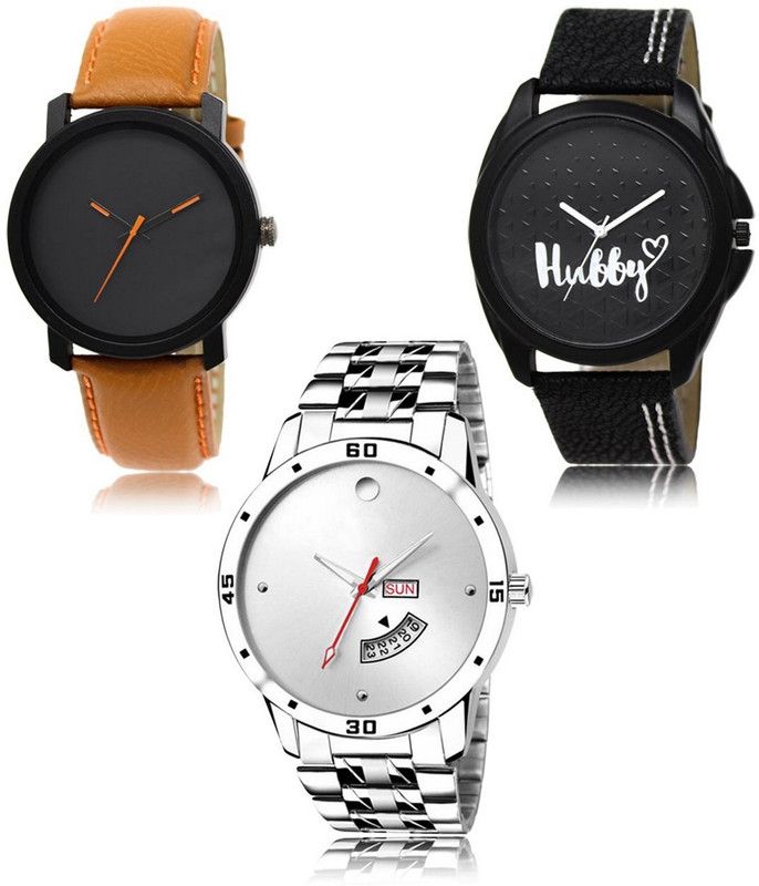 New latest Designer Combo of 3 Analog Watch - For Men LR-20-31-103