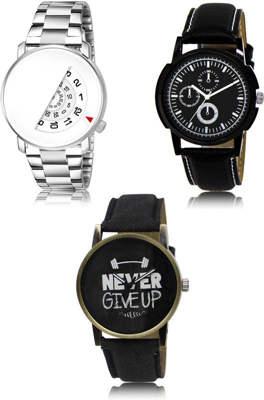 New latest Designer Combo of 3 Analog Watch - For Men LR106-LR13-LR27