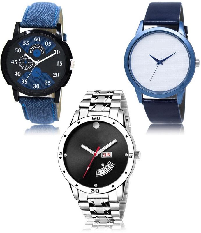 New latest Designer Combo of 3 Analog Watch - For Men LR-02-33-104