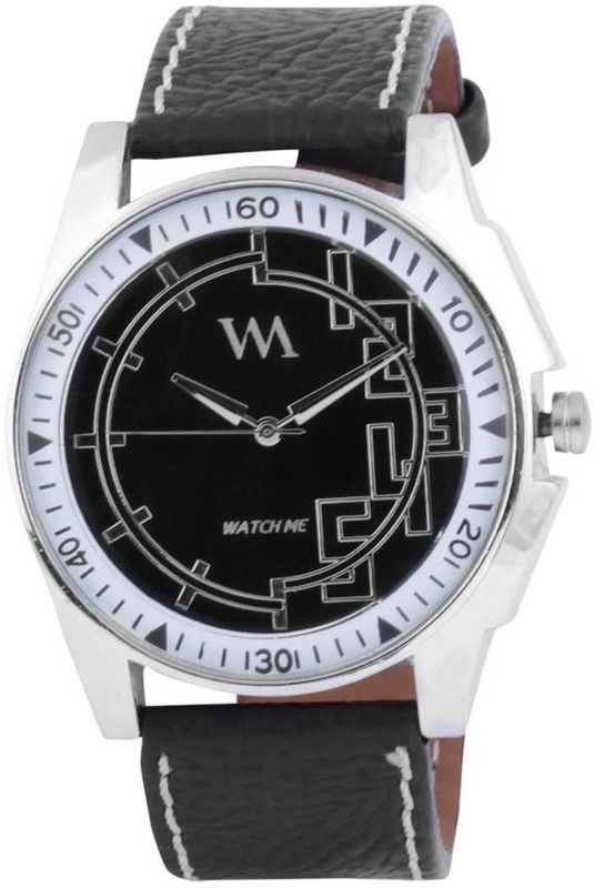 Unique Designer Stylish Analog Watch - For Men WMAL-064-BKvjeasy