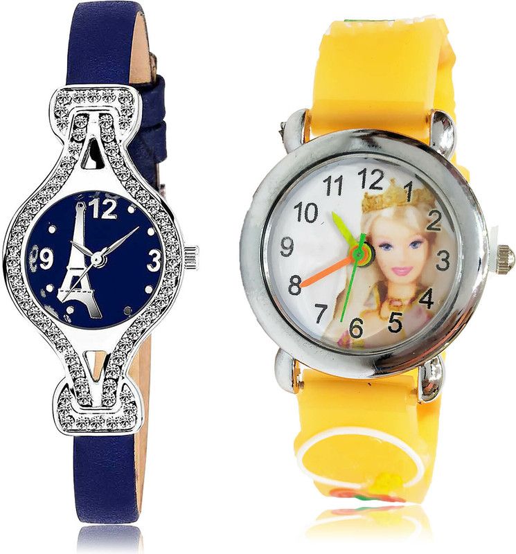 Analog Watch - For Girls Latest Formal 2 Watch Combo For Women And Girls - G622-GC48