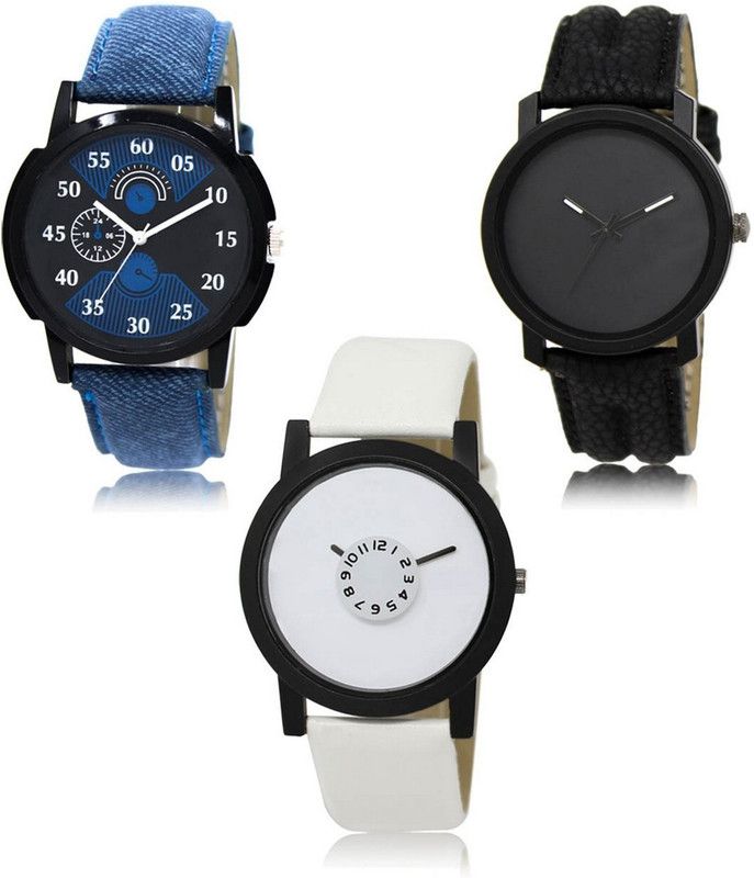 New latest Designer Combo of 3 Analog Watch - For Men LR-02-21-26
