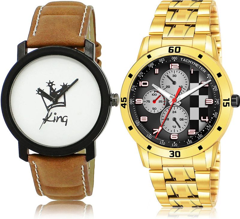 Analog Watch - For Men Classical Rich 2 Watch Combo For Boys And Men - BL46.18-(15-S-21)