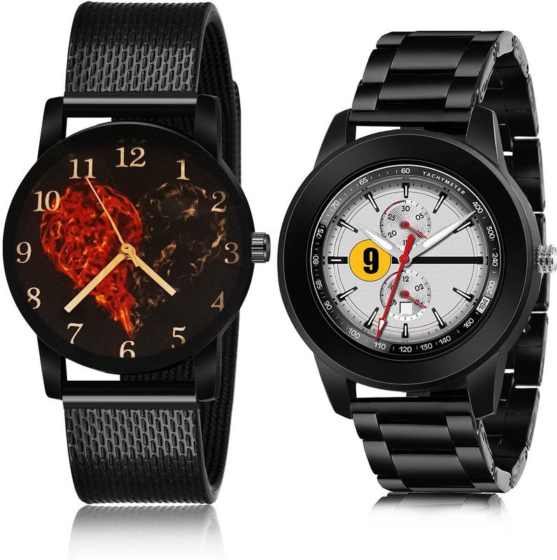 Analog Watch - For Men Best Love 2 Watch Combo For Boys And Men - BCPL26-(55-S-20)