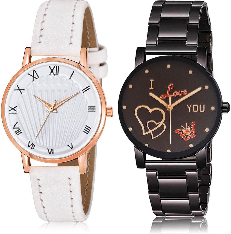 Analog Watch - For Women Brand New 3D Design 2 Watch Combo For Women And Girls - GW51-GCPL16