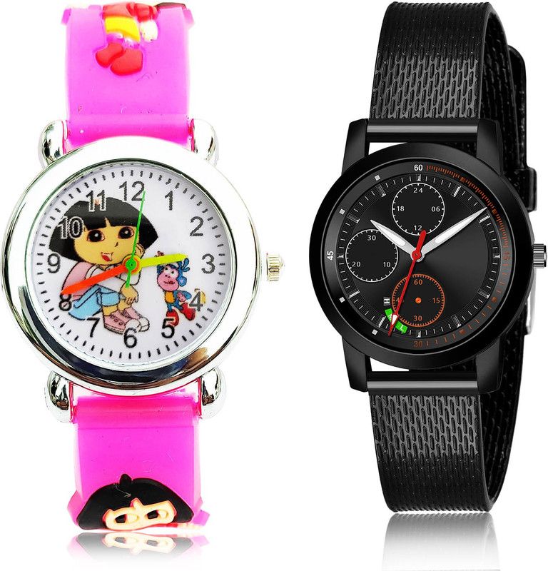 Analog Watch - For Girls Modern Present 2 Watch Combo For Women And Girls - GC193-(11-L-10)