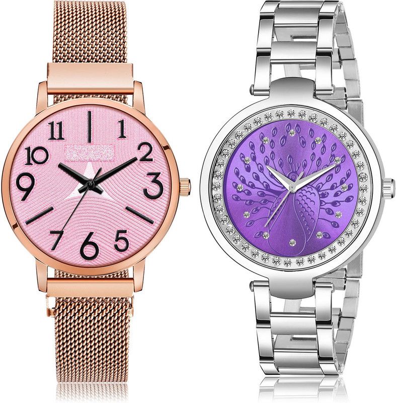Analog Watch - For Women Modern Gift 2 Watch Combo For Women And Girls - GM244-GM209