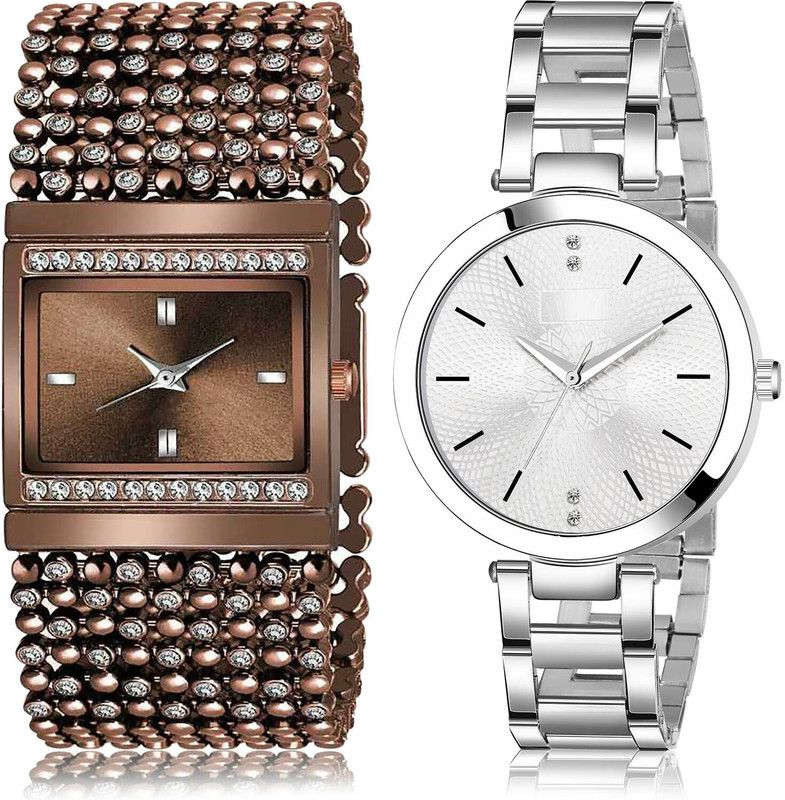 Analog Watch - For Girls Brand New Exclusive 2 Watch Combo For Women And Girls - G589-GM202