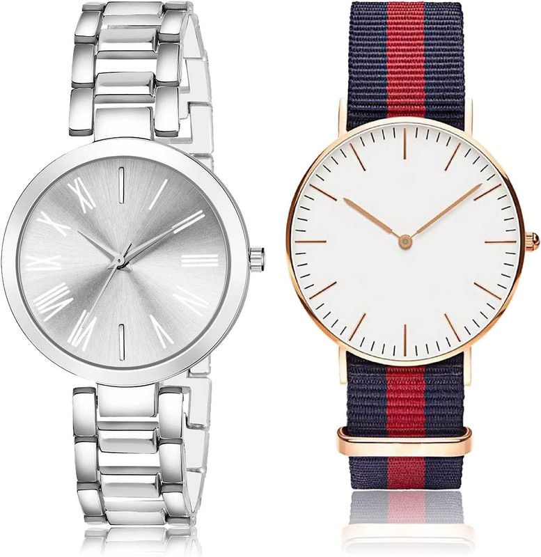 Analog Watch - For Women Modish Fashionable 2 Watch Combo For Women And Girls - G605-GC19