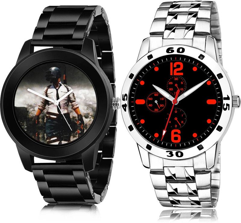 Analog Watch - For Men Best Designer 2 Watch Combo For Boys And Men - B506-(69-S-19)