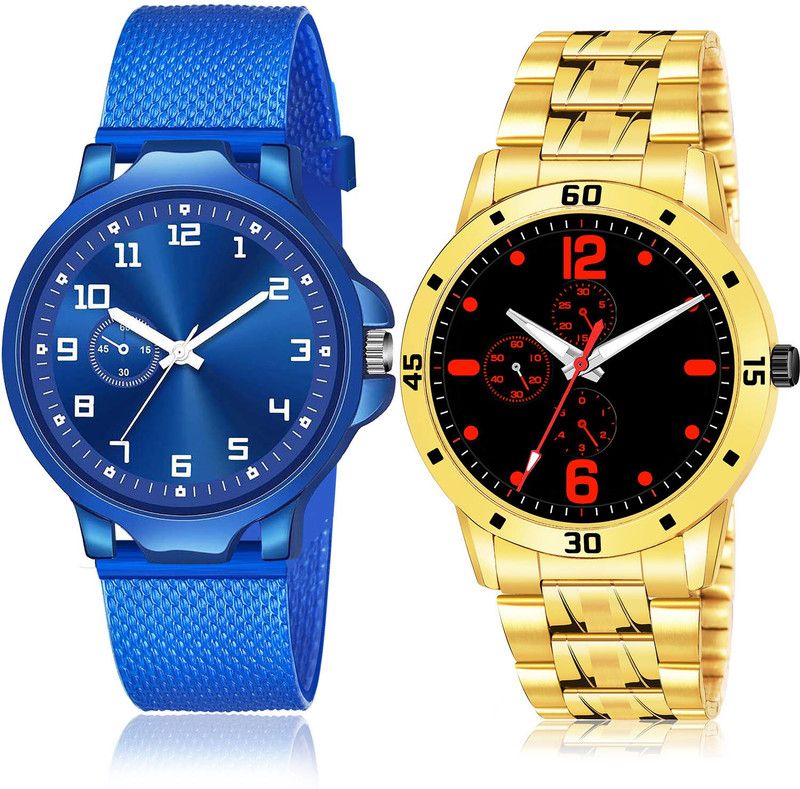 Analog Watch - For Men New Fashion 2 Watch Combo For Boys And Men - BRM34-(69-S-21)
