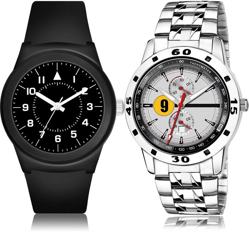 Analog Watch - For Boys Brand New Quartz 2 Watch Combo For Boys And Men - BM118-(55-S-19)