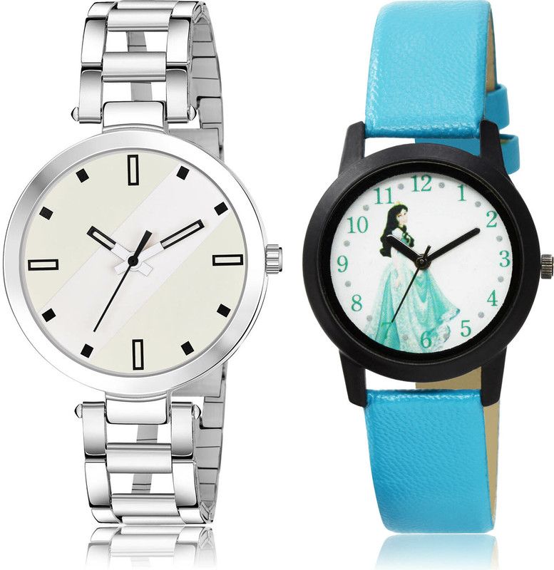 Analog Watch - For Women Best Fashionable 2 Watch Combo For Women And Girls - GM235-GO134