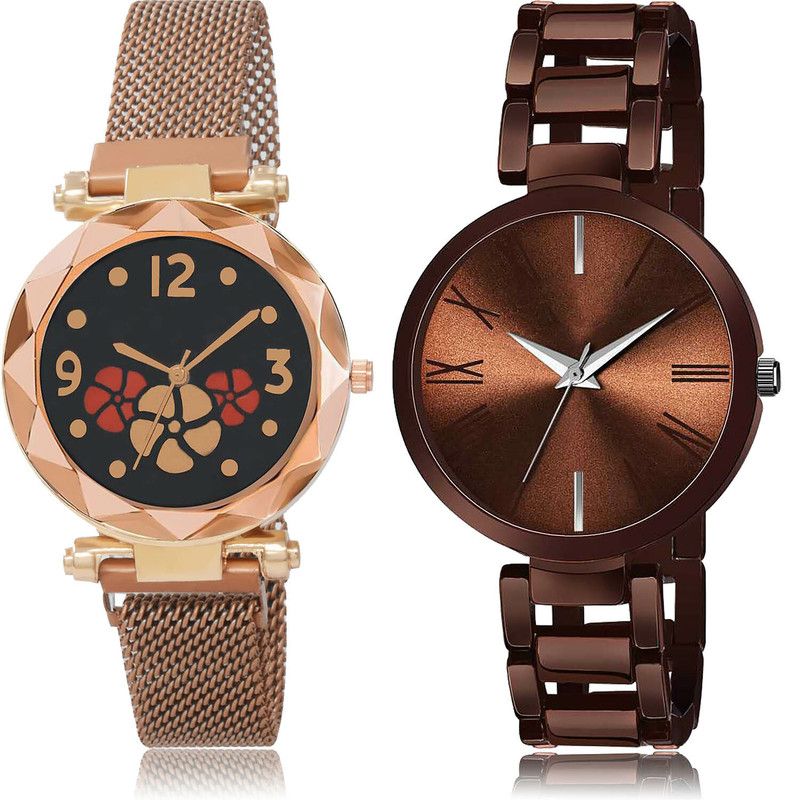 Analog Watch - For Women Brand New Love 2 Watch Combo For Women And Girls - G653-G612