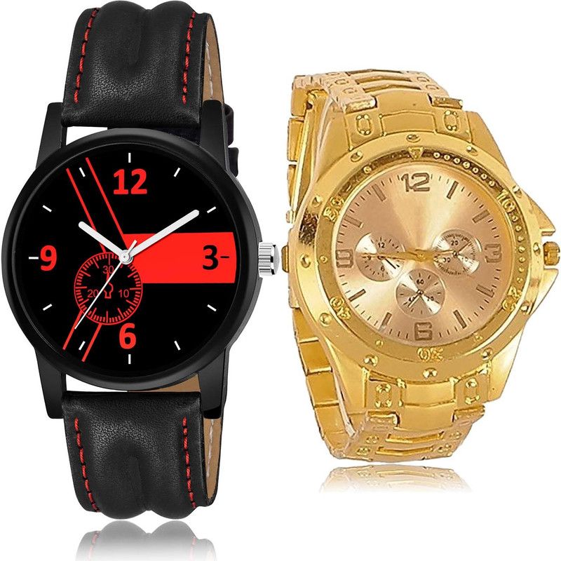 combo watch Analog Watch - For Boys & Girls Brand New Collegian Chain Watch - B680-B71 (Combo Of 2 )