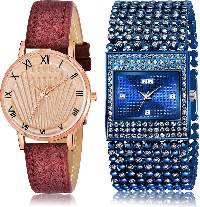 Analog Watch - For Women Classical Gift 2 Watch Combo For Women And Girls - GW48-GL290