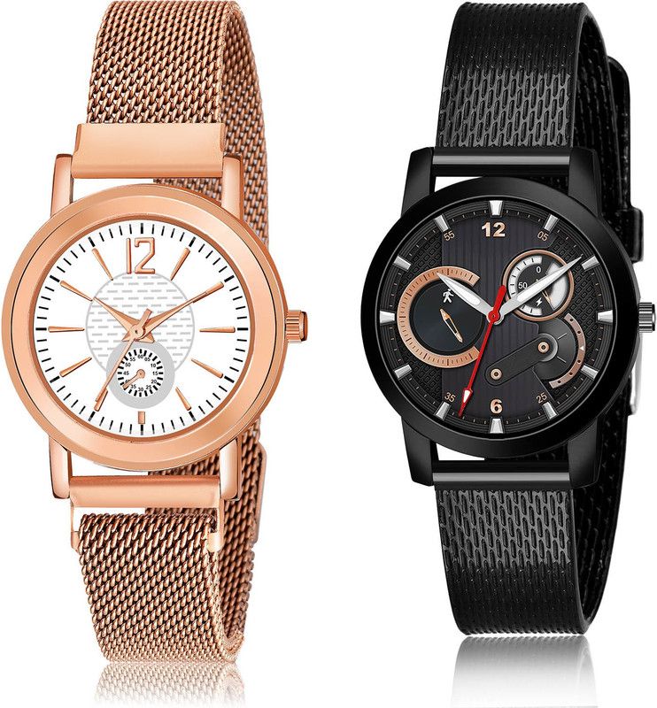 Analog Watch - For Women Contemporary Party Wedding 2 Watch Combo For Women And Girls - GW39-(19-L-10)
