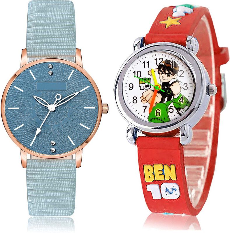 combo watch Analog Watch - For Women Brand New Analogue Ben 10 Kids 2 Watch Combo - GM316-GC116