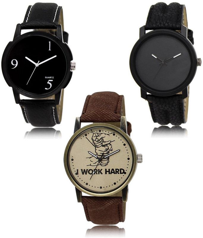 New latest Designer Combo of 3 Analog Watch - For Men LR-06-21-29