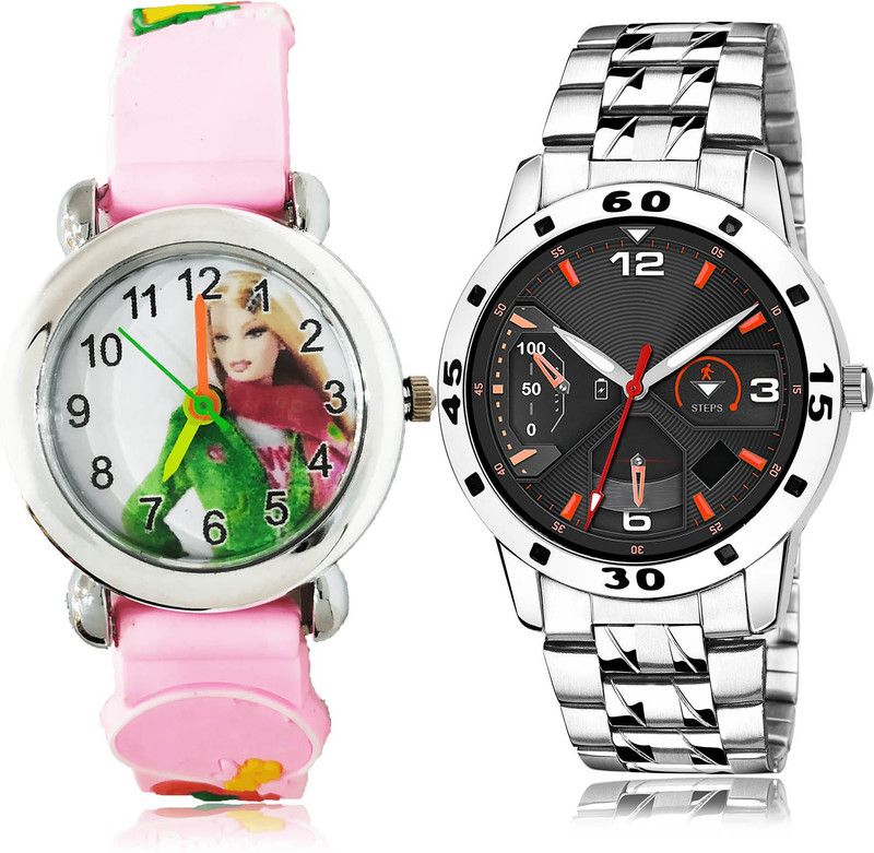 Analog Watch - For Boys Modish Unique 2 Watch Combo For Boys And Men - BK14-(40-S-19)