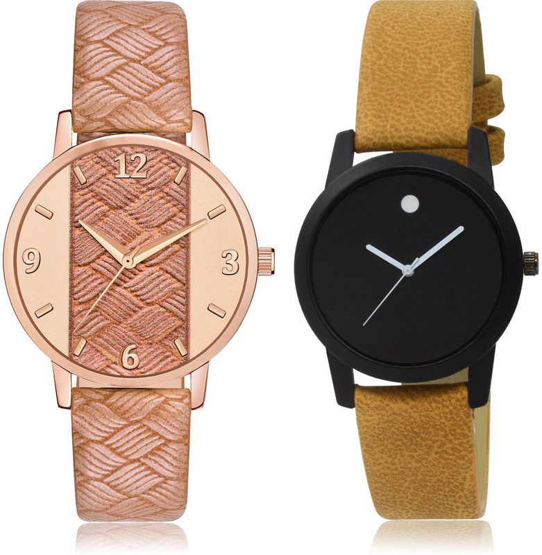 Analog Watch - For Girls Treading Chronograph 2 Watch Combo For Women And Girls - GM397-GO123