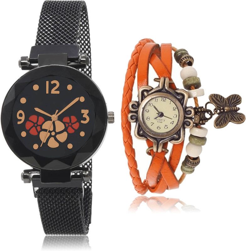 Analog Watch - For Women Latest Present 2 Watch Combo For Women And Girls - G652-G62