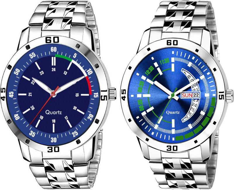 Stainless steel strap watch for boys ideal watch for boys casual watch for boys round dial watch for boys Combo watch For Boys Analog Watch - For Boys STL-1210