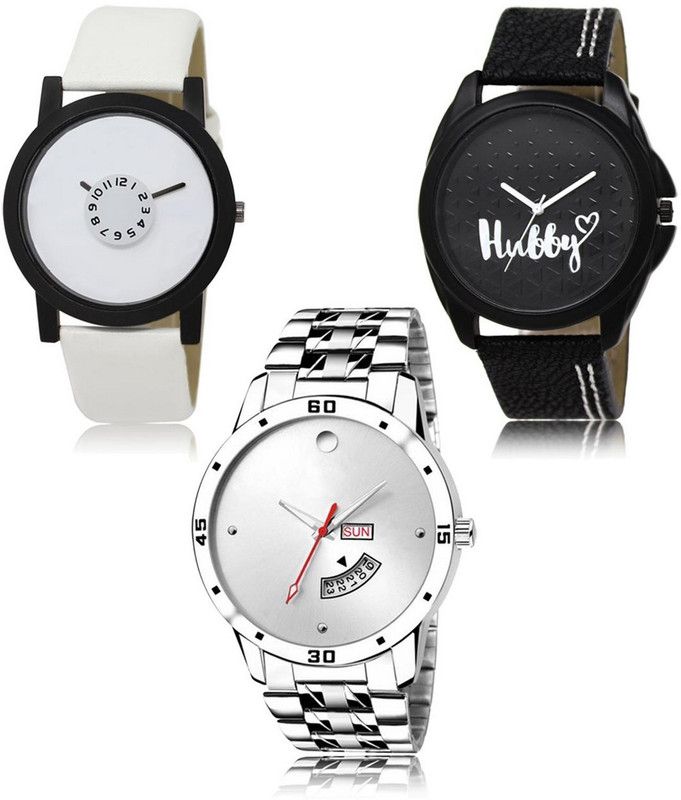 New latest Designer Combo of 3 Analog Watch - For Men LR-26-31-103