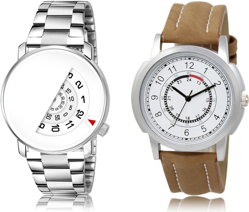 New Latest Designer Combo of 2 Analog Watch - For Men LR106-LR17