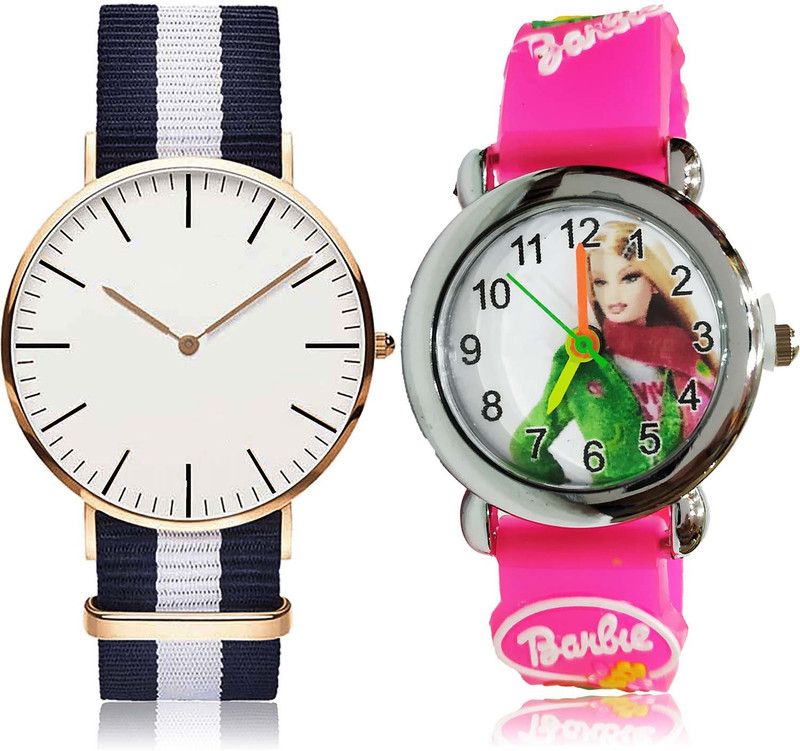 combo watch Analog Watch - For Women Latest Casual Doll Kids Combo Watch For Girls And Women - GC18-GC43