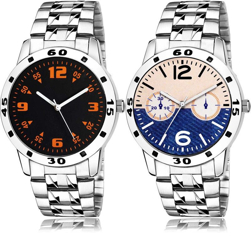 combo watch Analog Watch - For Men & Women Treading Rich Chain Watch Watch - B862-B800 (Combo Of 2 )