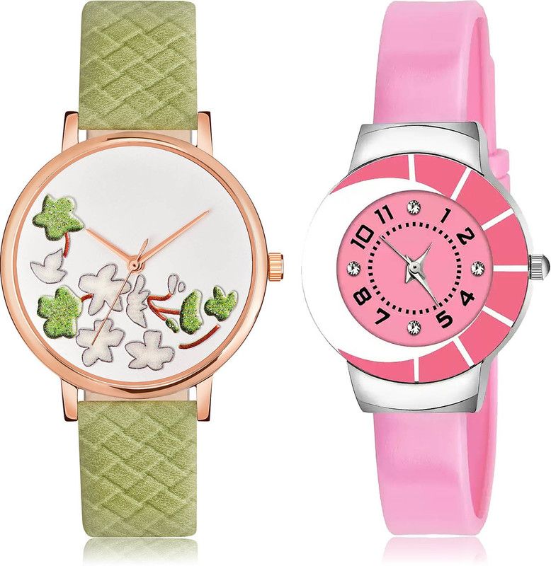 Analog Watch - For Women Brand New Love 2 Watch Combo For Women And Girls - GM501-G9