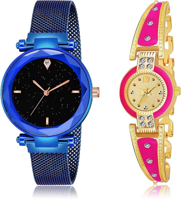 combo watch Analog Watch - For Girls Brand New Tread Magnet And Royal Rajwadi Combo Watch For Girls And Women - GC2-G446