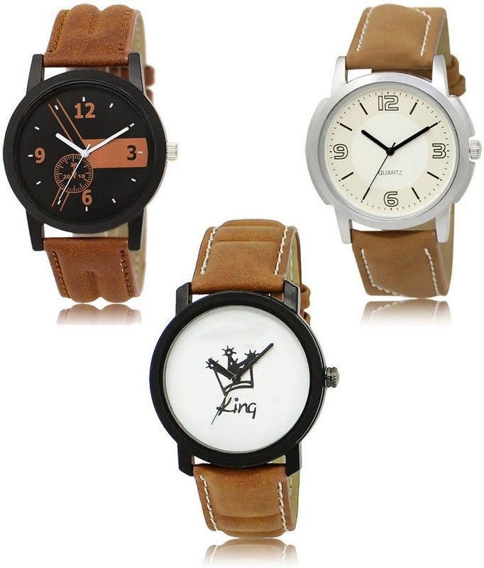 New latest Designer Combo of 3 Analog Watch - For Men LR-01-16-18