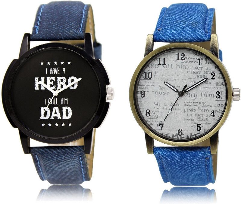New Latest Designer Combo of 2 Analog Watch - For Men LR07-LR28