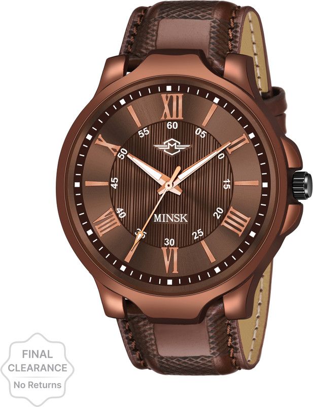 Minsk Brand New Arrival fashionable New design Boys Analog Watch - For Men ZR655