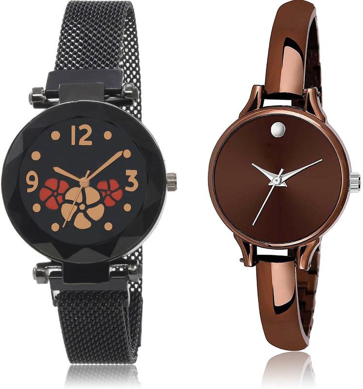 Analog Watch - For Women Brand New Chronograph 2 Watch Combo For Women And Girls - G652-G467