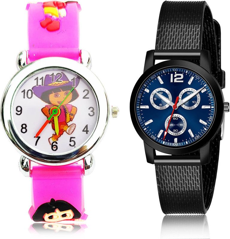 Analog Watch - For Girls Modern Gift 2 Watch Combo For Women And Girls - GC191-(71-L-10)