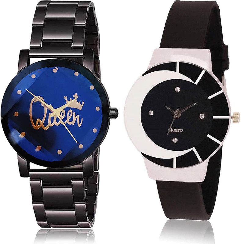 combo watch Analog Watch - For Girls Contemporary Tread Queen Combo Watch For Girls And Women - GC16-G8