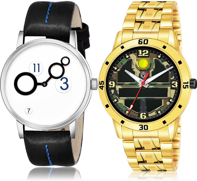 Analog Watch - For Men New Gift 2 Watch Combo For Boys And Men - BM11-(34-S-21)