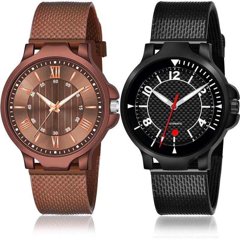 Analog Watch - For Men Best Royal 2 Watch Combo For Boys And Men - BRM38-(66-S-10)