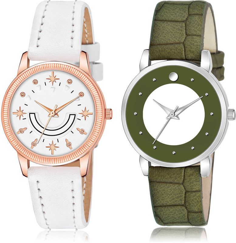 Analog Watch - For Girls New Luxury 2 Watch Combo For Women And Girls - GW65-GM336