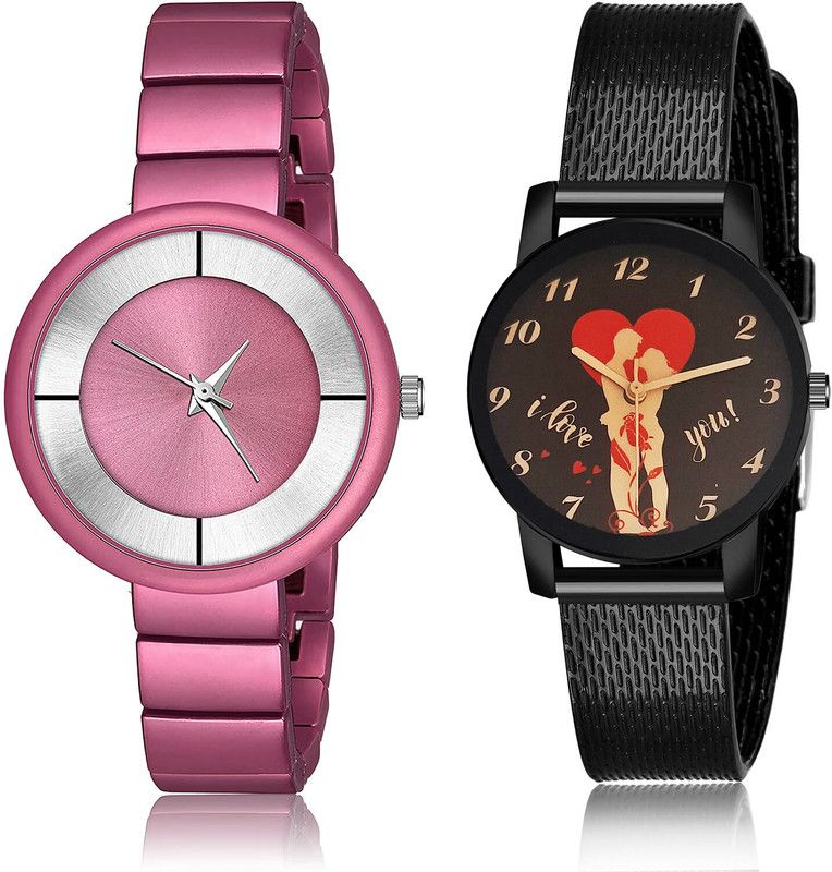 Analog Watch - For Girls Treading Collegian 2 Watch Combo For Women And Girls - G634-G523