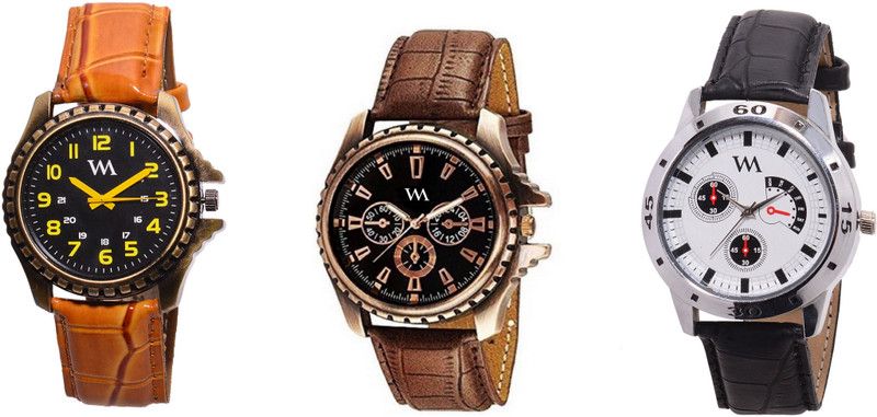 Unique Designer Stylish Analog Watch - For Men AWC-004-AWC-013-AWC-014