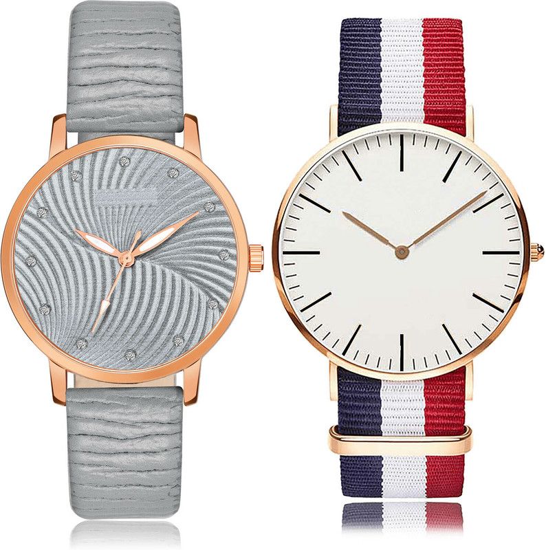 Analog Watch - For Women Contemporary Traditional 2 Watch Combo For Women And Girls - GM385-GC17