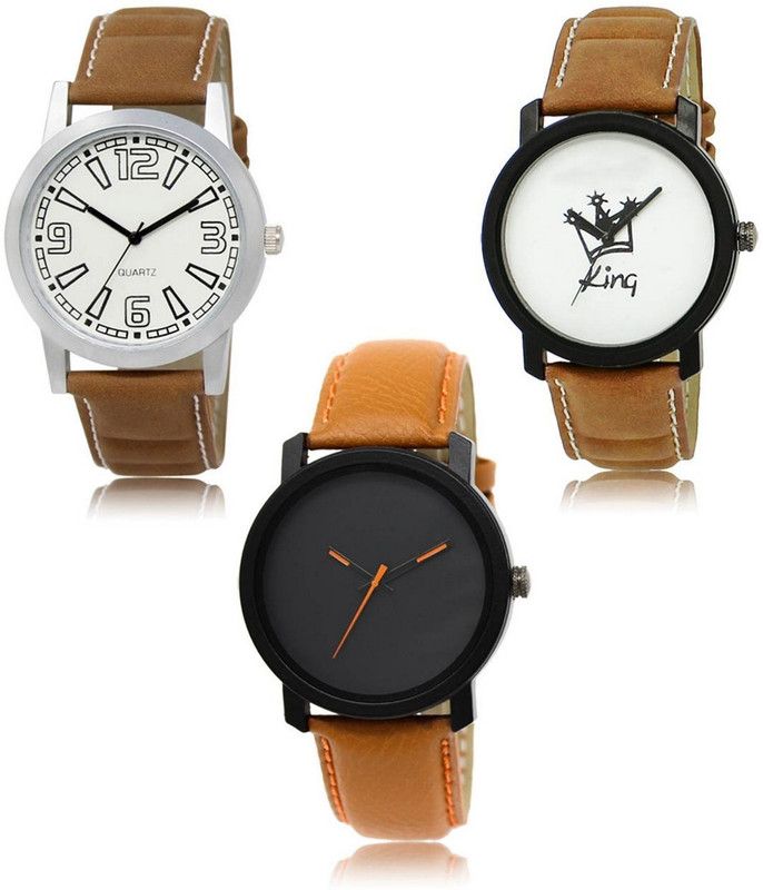 New latest Designer Combo of 3 Analog Watch - For Men 15-18-20