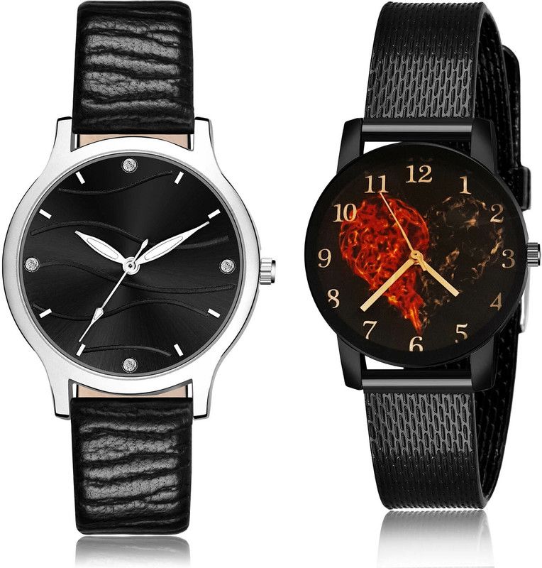 Analog Watch - For Women New Professional 2 Watch Combo For Women And Girls - GM386-GCPL26